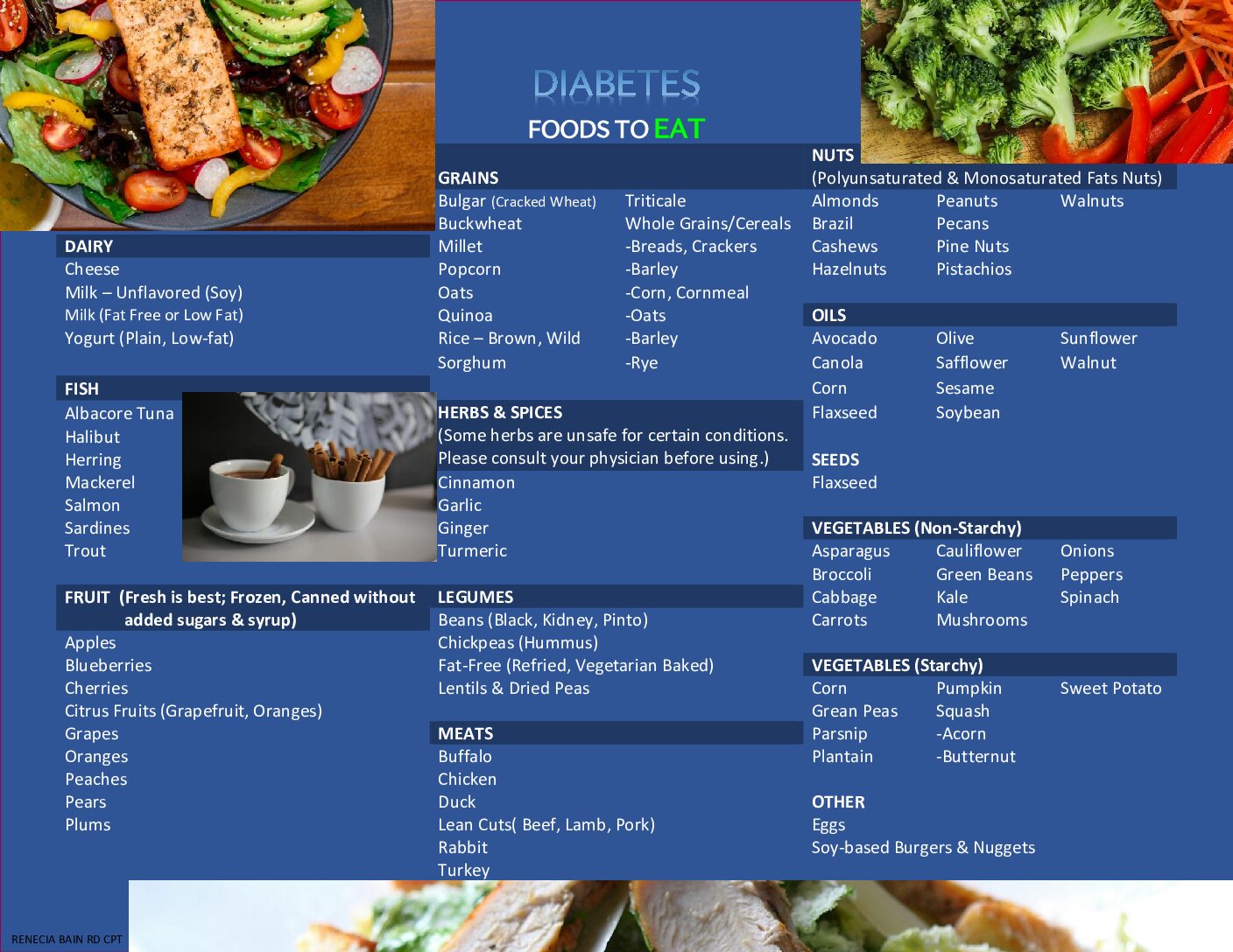 Foods to Eat DIABETES